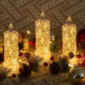 Complete Christmas Tree Decoration Set – Ornaments, Balls & Lights